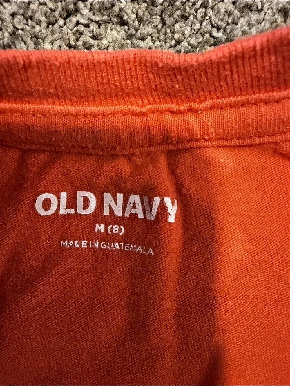 Old Navy Pokémon Charizard Fire-Type 0006 Graphic Tee Orange Boys Medium